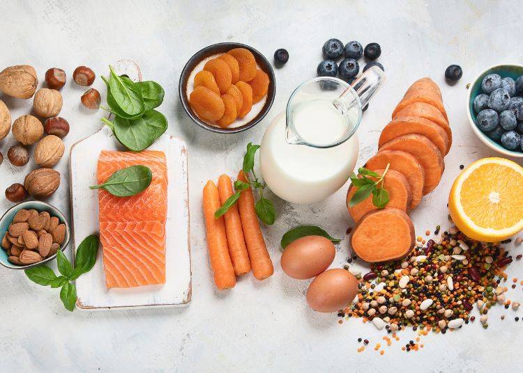 Erforderlich Lebensmittel für Augengesundheit