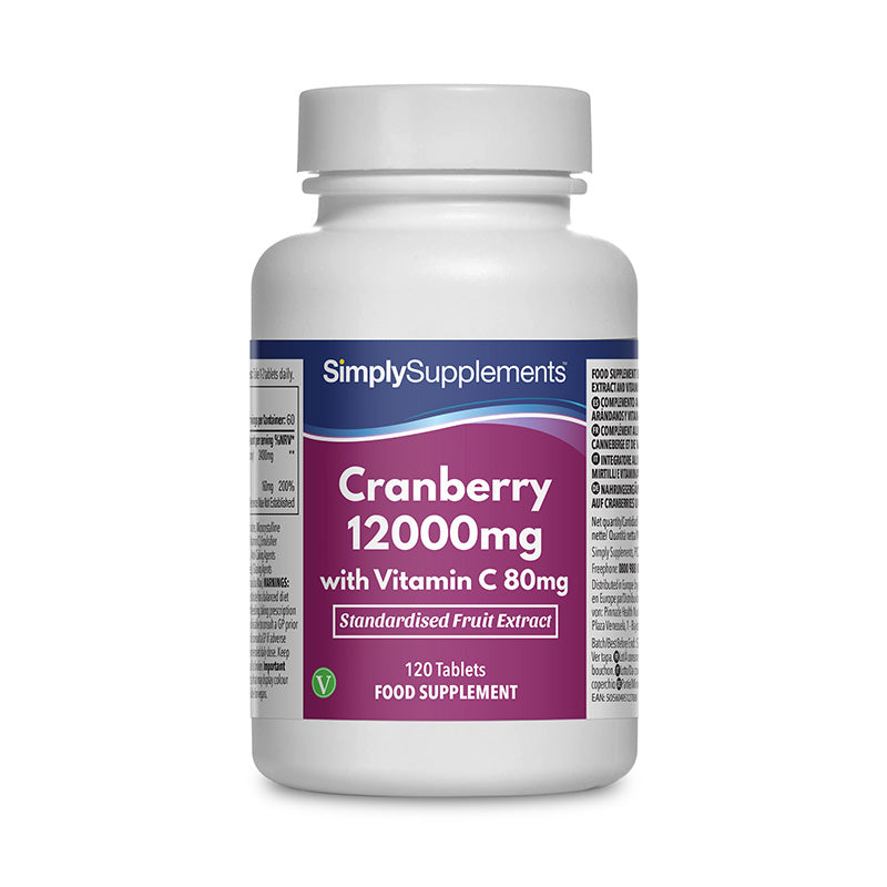 Cranberry 12.000mg mit Vitamin C 80mg