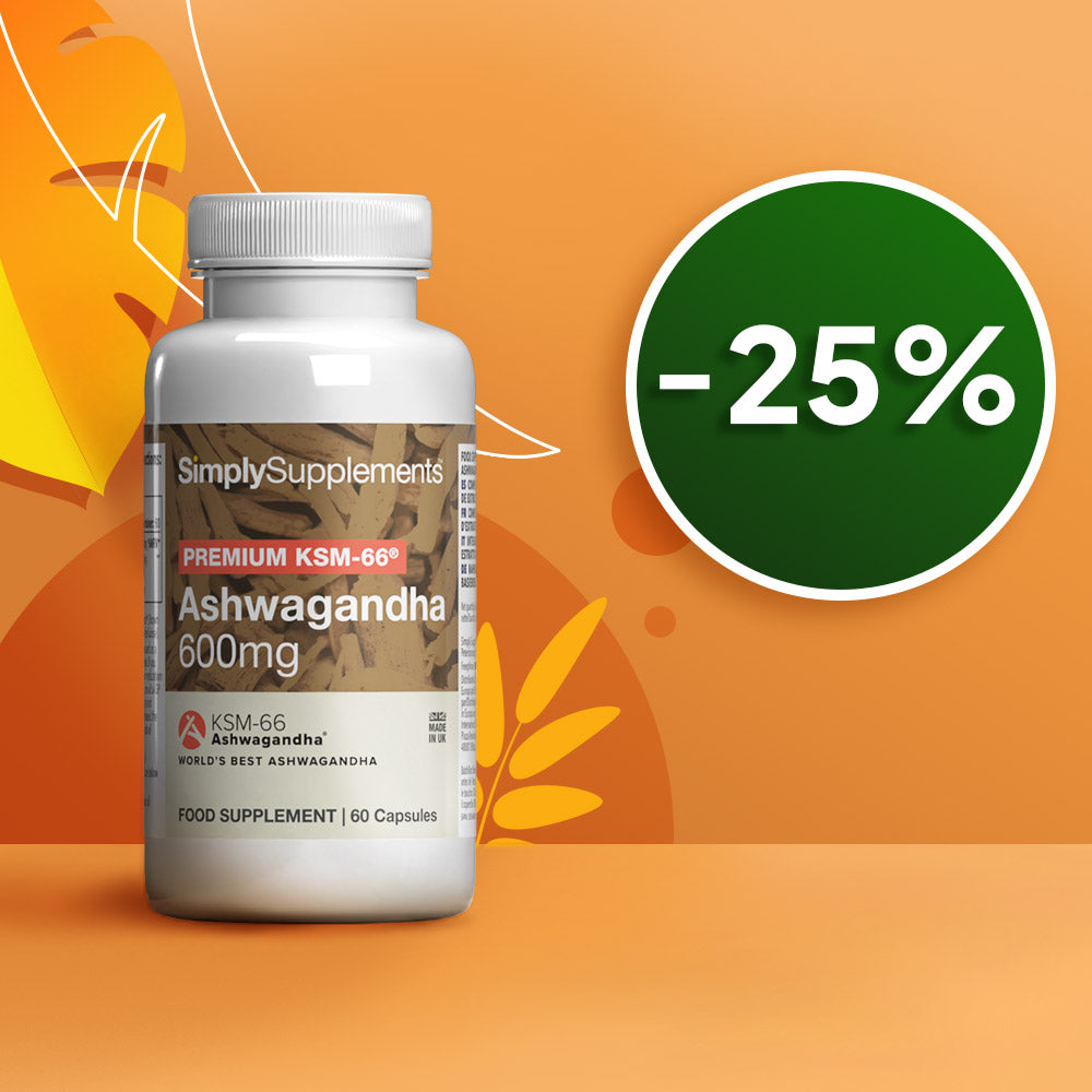 -25% KSM-66® Ashwagandha 600mg