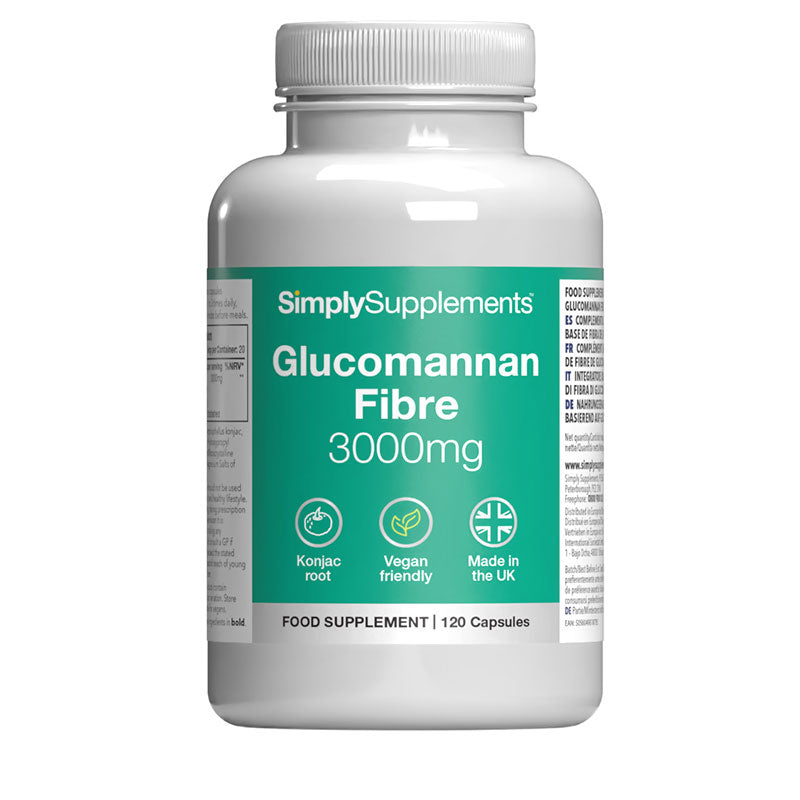 Glucomannan Fiber 3000mg