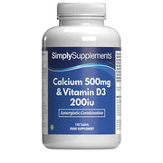 Kalzium 500mg & Vitamin D3 200iu