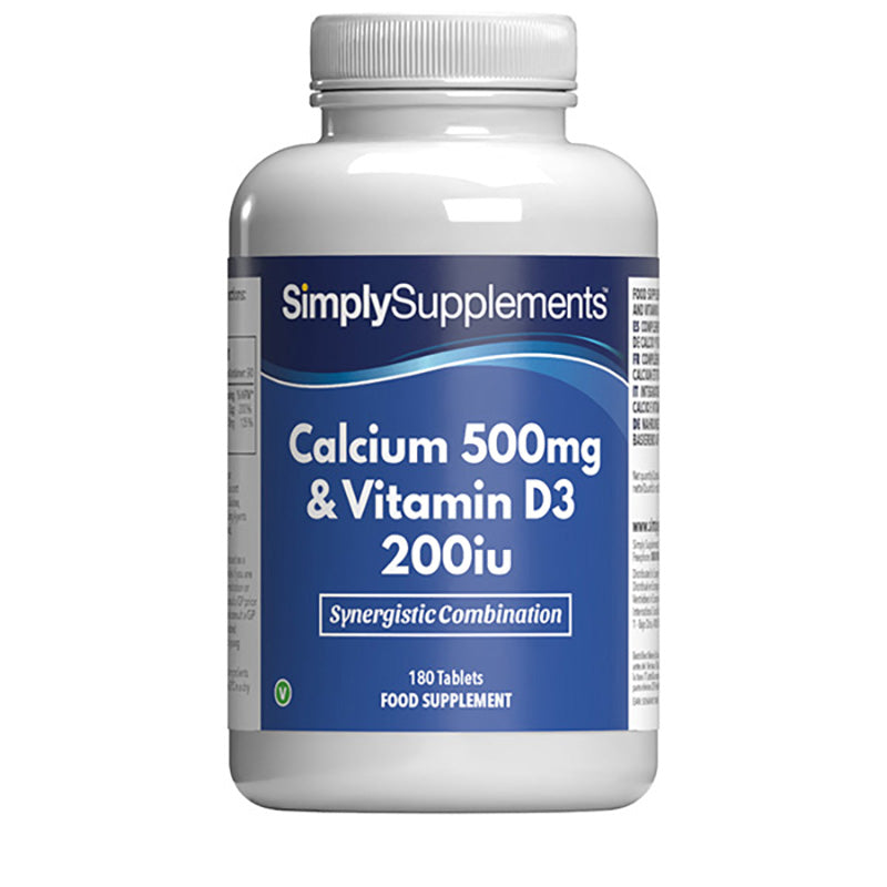 Kalzium 500mg & Vitamin D3 200iu