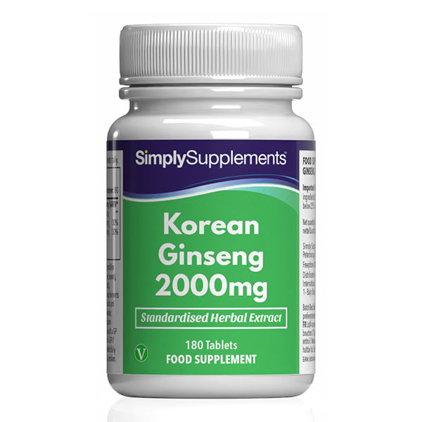 Koreanischer Ginseng 2000mg
