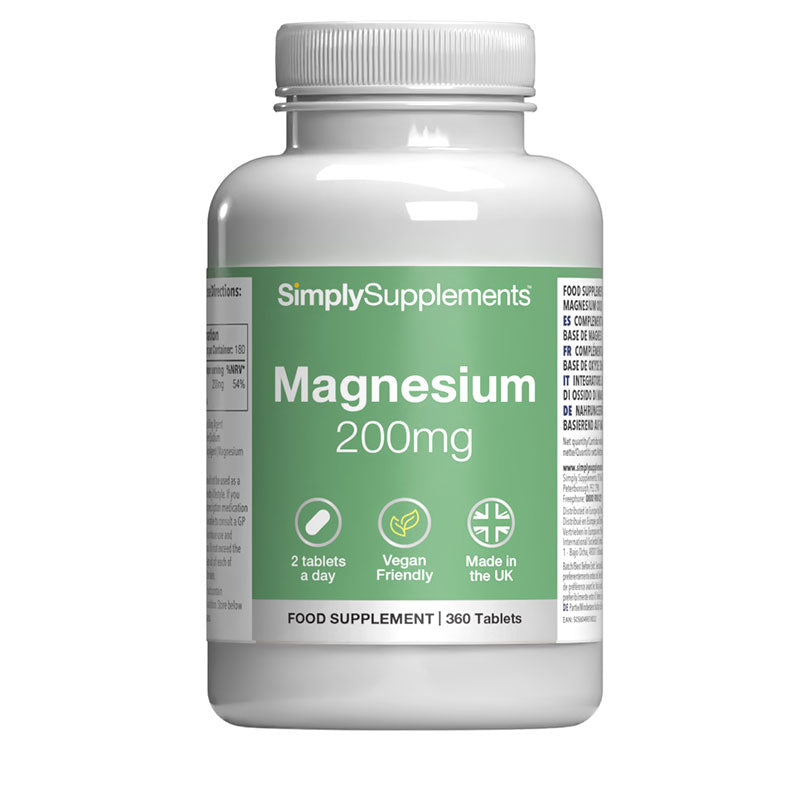 Magnesium 200mg
