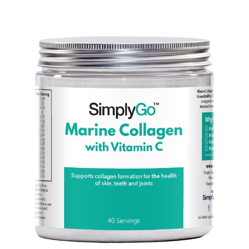 Marine Kollagenpulver mit Vitamin C
