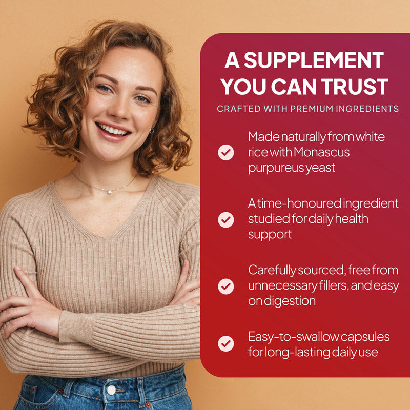 Rot yeast rice Extrakt Kapseln hergestellt von weiß rice mit monascus purpureus yeast