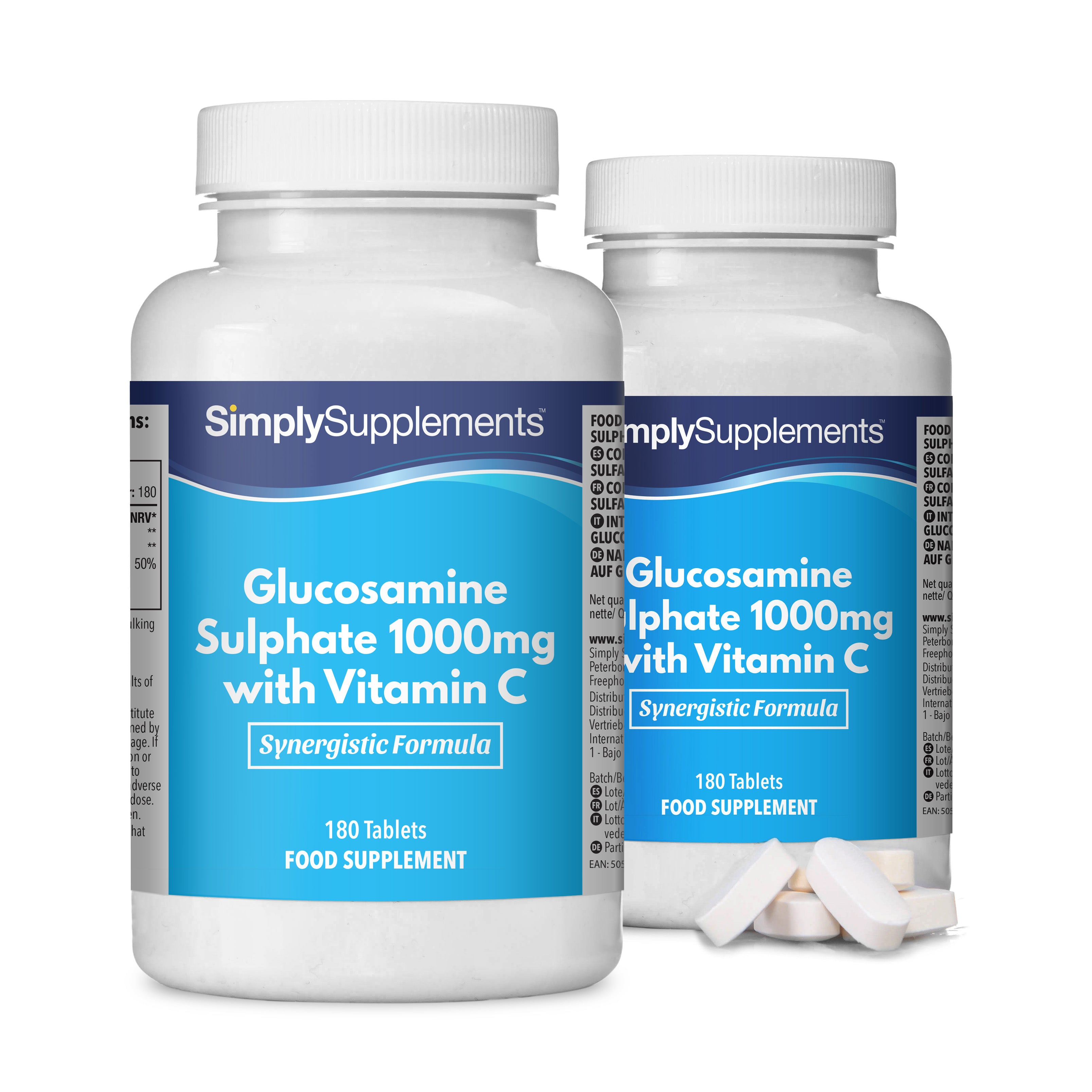 Glucosamin 1000mg mit Vitamin C - Tabletten