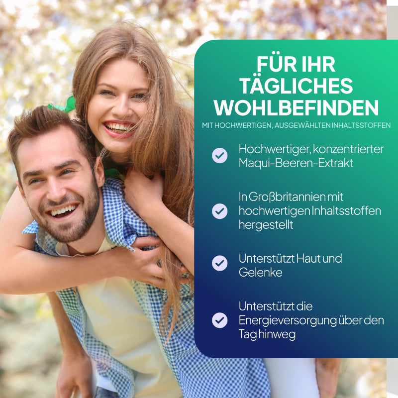 Maqui-Beeren-Tabletten 2.000 mg fördern Ihr Wohlbefinden 