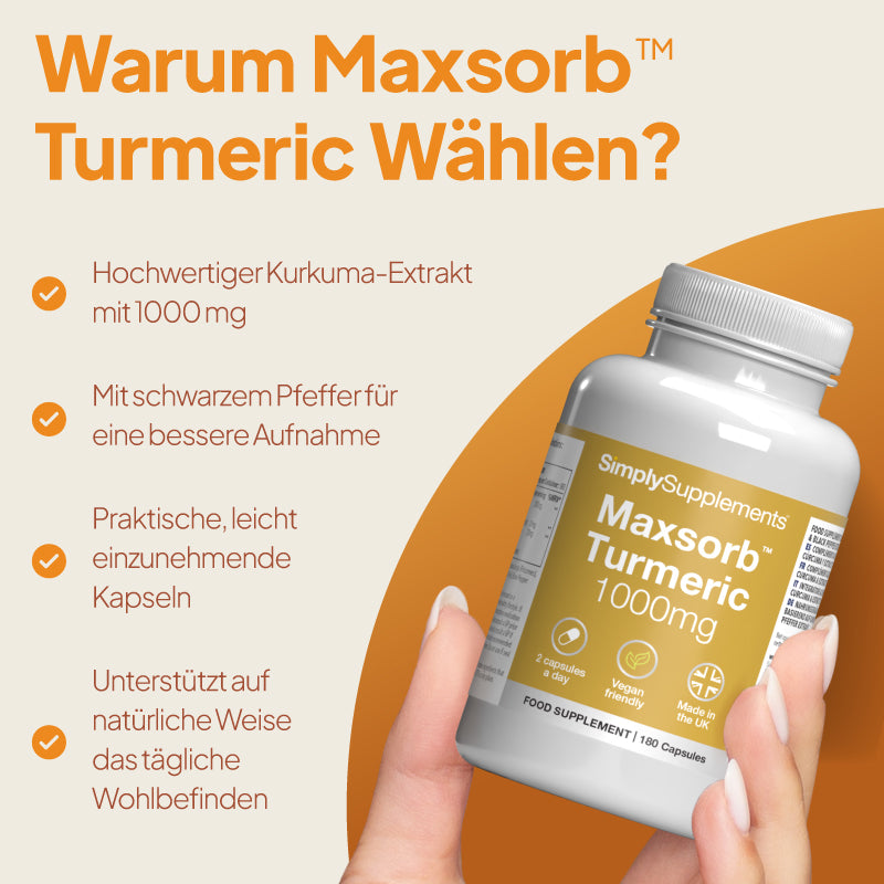 Maxsorb Turmeric 1000mg